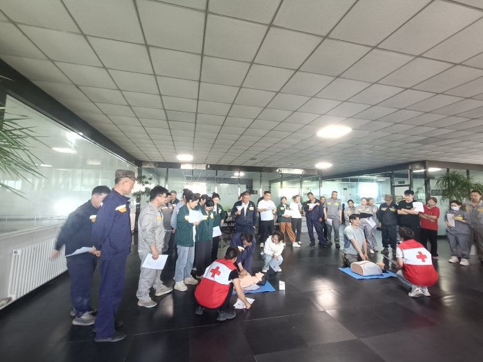 2026年6月5日赴企业开展初级救护员培训